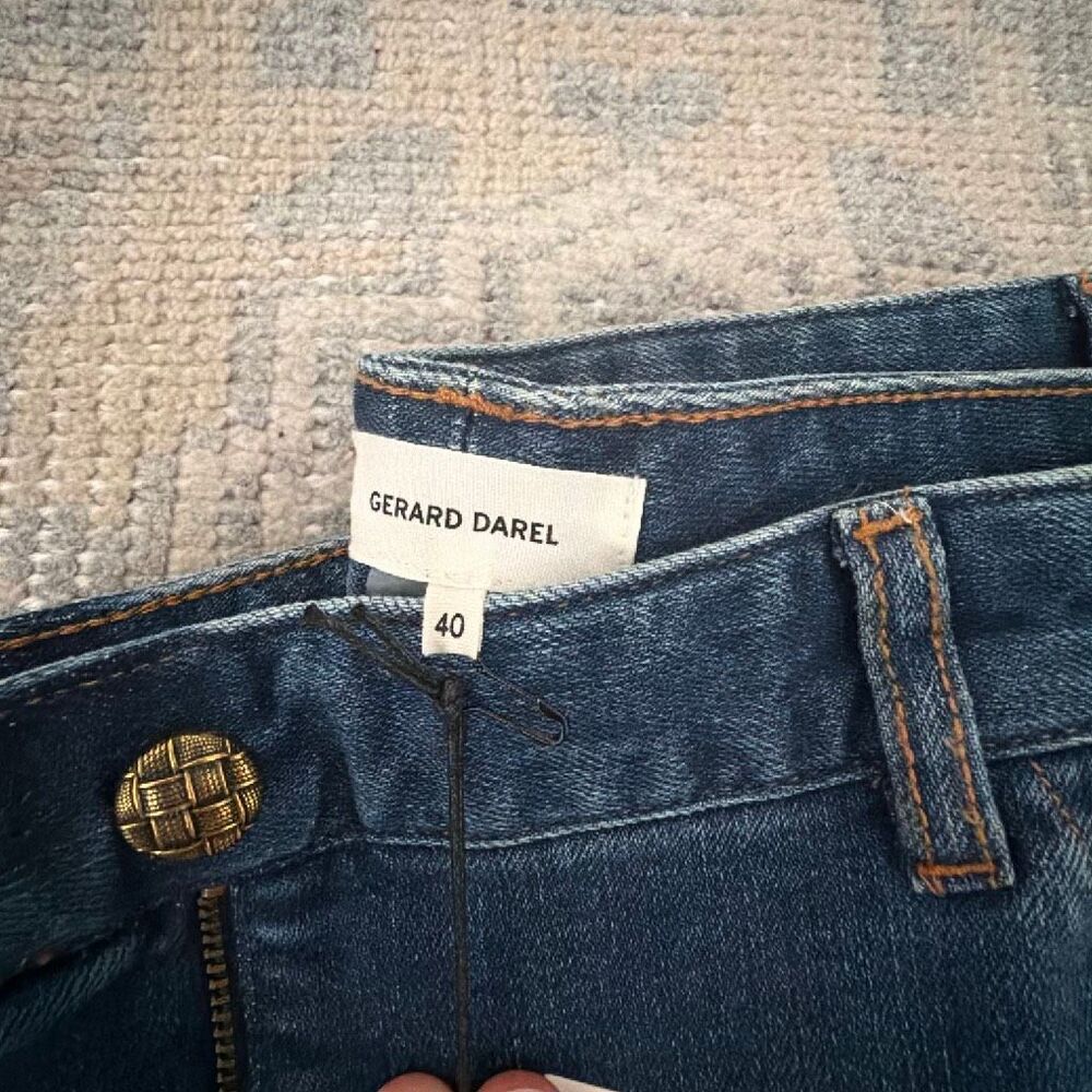 Gerard Darel Lysette Flare Jeans in Blue size 8 NWT - Picture 5 of 7
